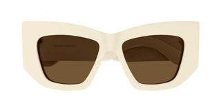 Alexander McQueen AM0448S women White Other Sunglasses