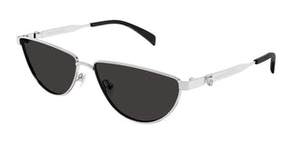 Alexander McQueen AM0456S women Silver Cat Eye Sunglasses