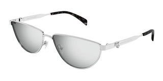 Alexander McQueen AM0456S women Silver Cat Eye Sunglasses