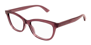 Alexander McQueen AM0461O women Red Squared Eyeglasses