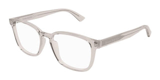 Alexander McQueen AM0462O men Brown Squared Eyeglasses