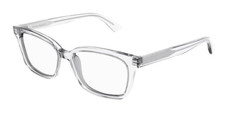 Alexander McQueen AM0464O women Transparent Squared Eyeglasses