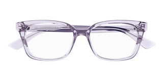 Alexander McQueen AM0464O women Violet Squared Eyeglasses