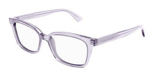 Alexander McQueen AM0464O women Violet Squared Eyeglasses