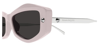 Alexander Mcqueen Am0482s Women Pink Squared Sunglasses