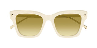 Alexander Mcqueen Am0483s Women White Squared Sunglasses