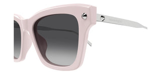 Alexander McQueen AM0483S women Pink Squared Sunglasses