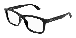 Alexander McQueen AM0486O men Black Squared Eyeglasses