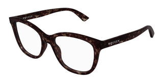 Alexander McQueen AM0487O women Multicolor Squared Eyeglasses