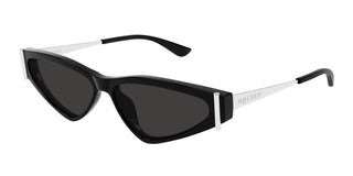 Alexander McQueen AM0493S women Black Geometric Sunglasses