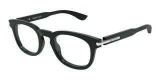 Alexander Mcqueen Am0498o Men Green Round Eyeglasses