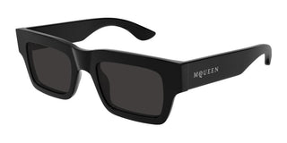 Alexander McQueen AM0508S men Black Rectangle Sunglasses