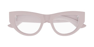 Alexander McQueen AM0512O women Pink Cat Eye Eyeglasses