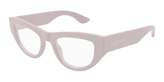 Alexander McQueen AM0512O women Pink Cat Eye Eyeglasses