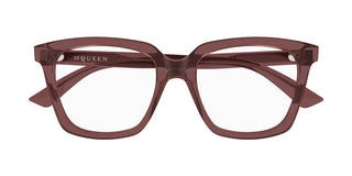 Alexander McQueen AM0513O women Violet Butterfly Eyeglasses