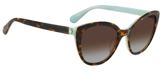 Kate Spade AMBERLEE/S women Havana Cat Eye Sunglasses