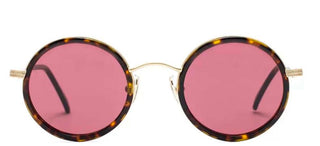 L.G.R AMBOSELI unisex Havana Round Sunglasses