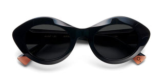 Etnia Barcelona AMPAT unisex Black Oval Sunglasses