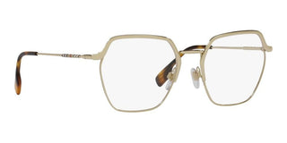 Burberry ANGELICA BE 1371 women Gold Squared Eyeglasses