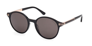 Tom Ford ARAKI FT1184 unisex Black Round Sunglasses