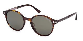 Tom Ford ARAKI FT1184 unisex Havana Round Sunglasses