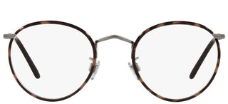 Giorgio Armani AR 112MJ men Brown Round Eyeglasses