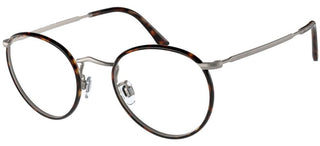 Giorgio Armani AR 112MJ men Brown Round Eyeglasses