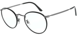 Giorgio Armani AR 112MJ men Black Round Eyeglasses