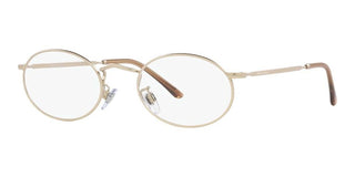 Giorgio Armani AR 131VM men Gold Geometric Eyeglasses