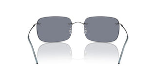 Giorgio Armani AR 1512M men Silver Rectangle Sunglasses