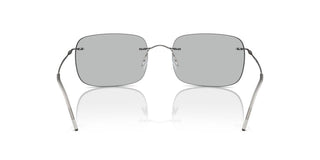 Giorgio Armani AR 1512M men Silver Rectangle Sunglasses