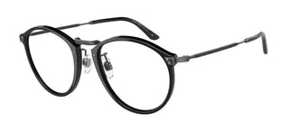 Giorgio Armani AR 318M men Black Geometric Eyeglasses