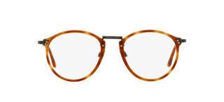 Giorgio Armani AR 318M men Havana Geometric Eyeglasses