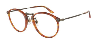 Giorgio Armani AR 318M men Havana Geometric Eyeglasses