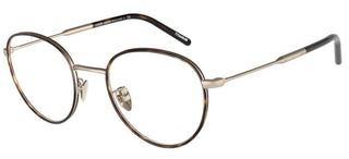 Giorgio Armani AR 5114T men Havana Round Eyeglasses