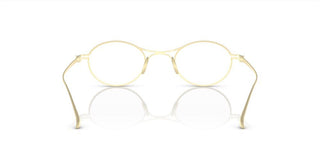 Giorgio Armani AR 5135T men Gold Geometric Eyeglasses