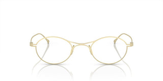 Giorgio Armani AR 5135T men Gold Geometric Eyeglasses