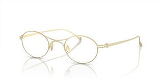 Giorgio Armani AR 5135T men Gold Geometric Eyeglasses