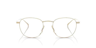 Giorgio Armani AR 5148T men Gold Oval Eyeglasses