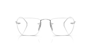 Giorgio Armani AR 5149T men Silver Oval Eyeglasses