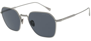 Giorgio Armani AR 6104 men Ruthenium Geometric Sunglasses