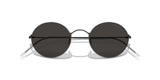 Giorgio Armani AR 6115T men Black Round Sunglasses