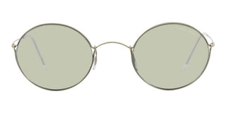 Giorgio Armani AR 6115T men Silver Round Sunglasses