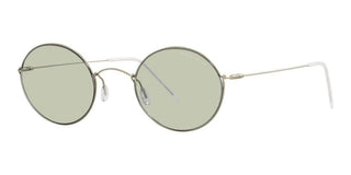 Giorgio Armani AR 6115T men Silver Round Sunglasses