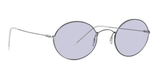 Giorgio Armani AR 6115T men Silver Round Sunglasses