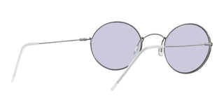 Giorgio Armani AR 6115T men Silver Round Sunglasses