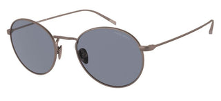 Giorgio Armani AR 6125 men Brown Oval Sunglasses