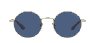 Giorgio Armani AR 6140 men Gold Round Sunglasses