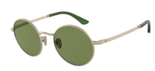 Giorgio Armani AR 6140 men Gold Round Sunglasses