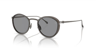 Giorgio Armani AR 6148T men Grey Geometric Sunglasses